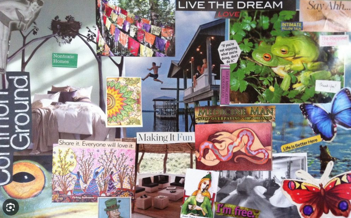 vision board, manifestation